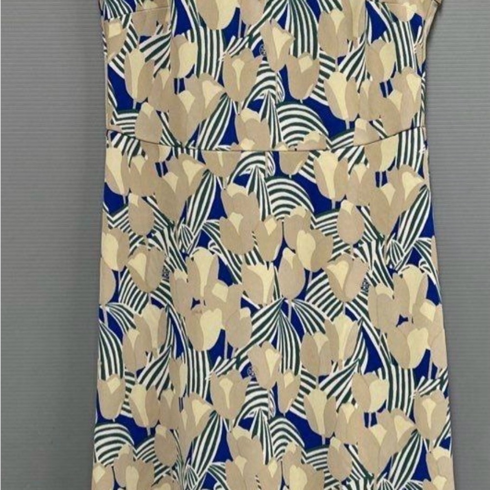 Tory Burch Beige and White Dress